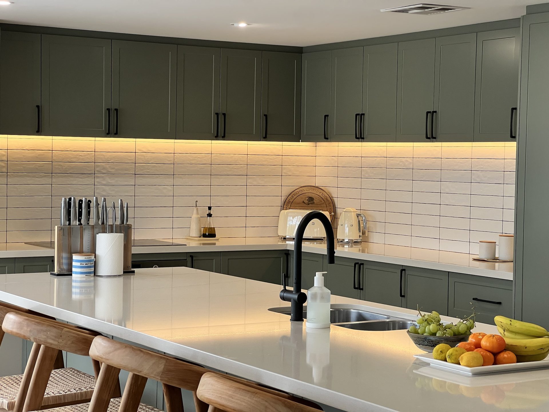 Custom kitchen cabinetry by Bhadu Cabinets, Perth