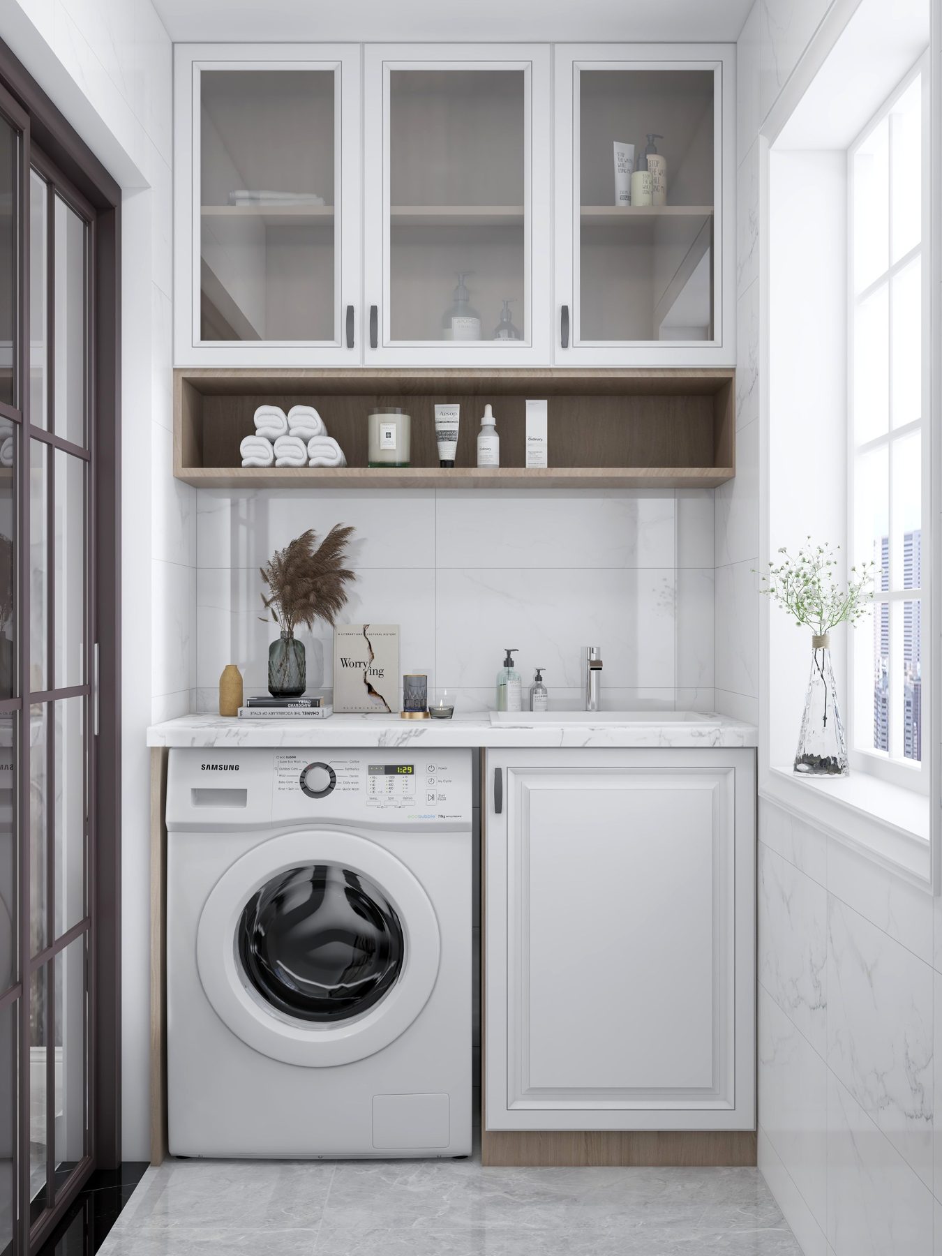Laundry Storage — Bhadu Cabinets